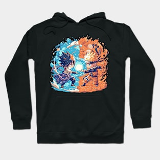 naruto v sasuke Hoodie